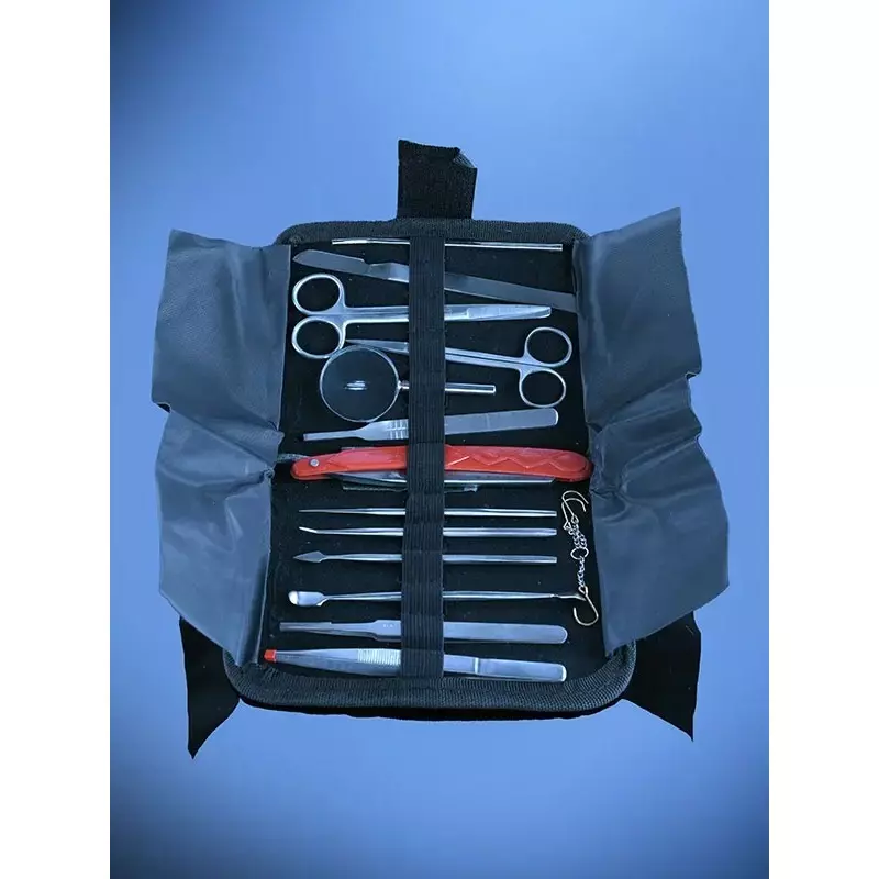 Glassco Dissecting Set for 14 Instruments Velcro Type 536.303.02