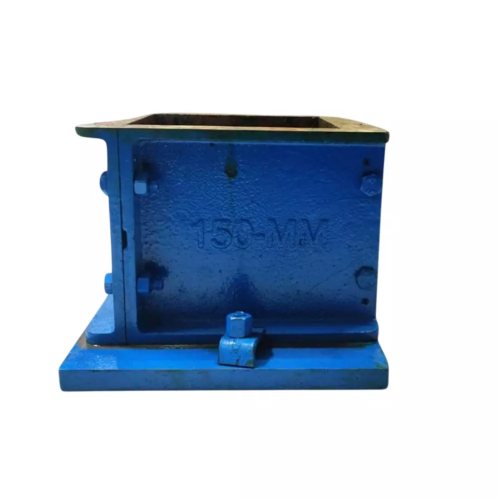 Efficacy 15 cm Cube Mold ISI Certified Blue Color Metal Body for Concrete Cube Construction Process
