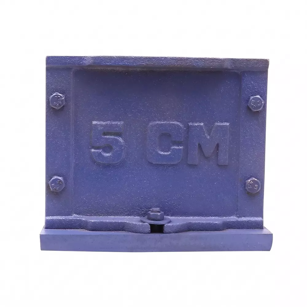 Efficacy 5 cm Cube Mold Navy Blue Color Cast Iron Body for Concrete Cube Construction Process