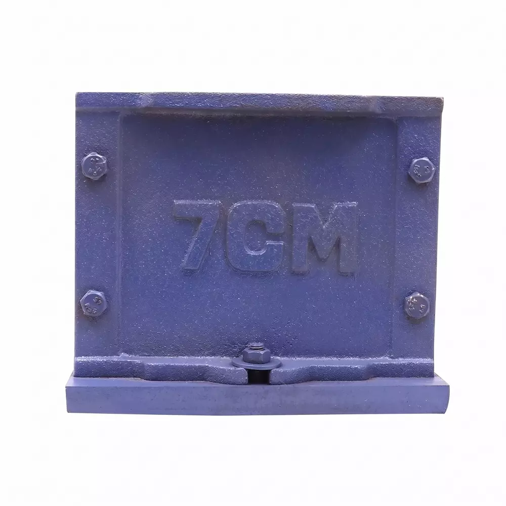Efficacy 7 cm Cube Mold Navy Blue Color Cast Iron Body for Concrete Cube Construction Process