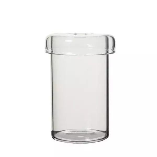 ABGIL Borosilicate Glass TLC Chamber Tall form with Flat Flange & Cover 60 mm Dia and 80 mm Height, ABG1306