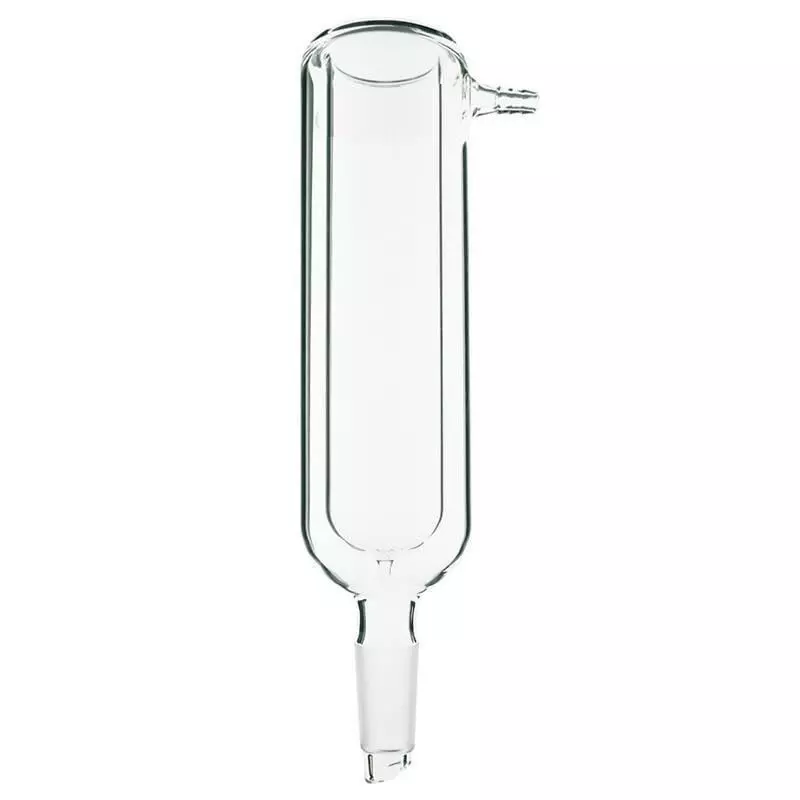 ABGIL Borosilicate Glass Condenser, Dewar Type with Side Upper Hose Connection, Length 200 mm, Cone Size B-24(24/29), ABG1149