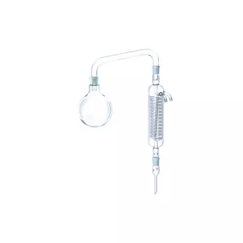 ABGIL Borosilicate Glass Distillation Assembly, Round Bottom Flask 1000 ml, Thorpe Condenser 200 mm, ABG1451