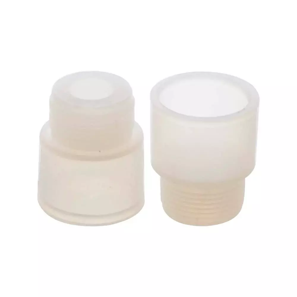 Supertek Stopper Suba Seal Silicon Rubber Autoclavable with Turn Over Flange, Non Serrated for Test Tube Outer Diameter 12 mm, CH12522A/1 (Pack of 10)