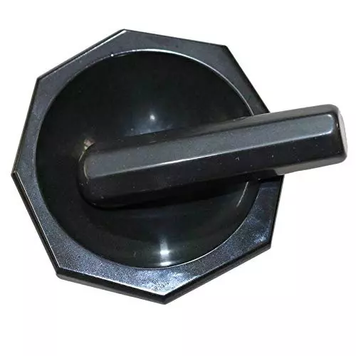 LARK Mortar and Pestle 6 inch (150 mm) Black Agate Marble with Round Base