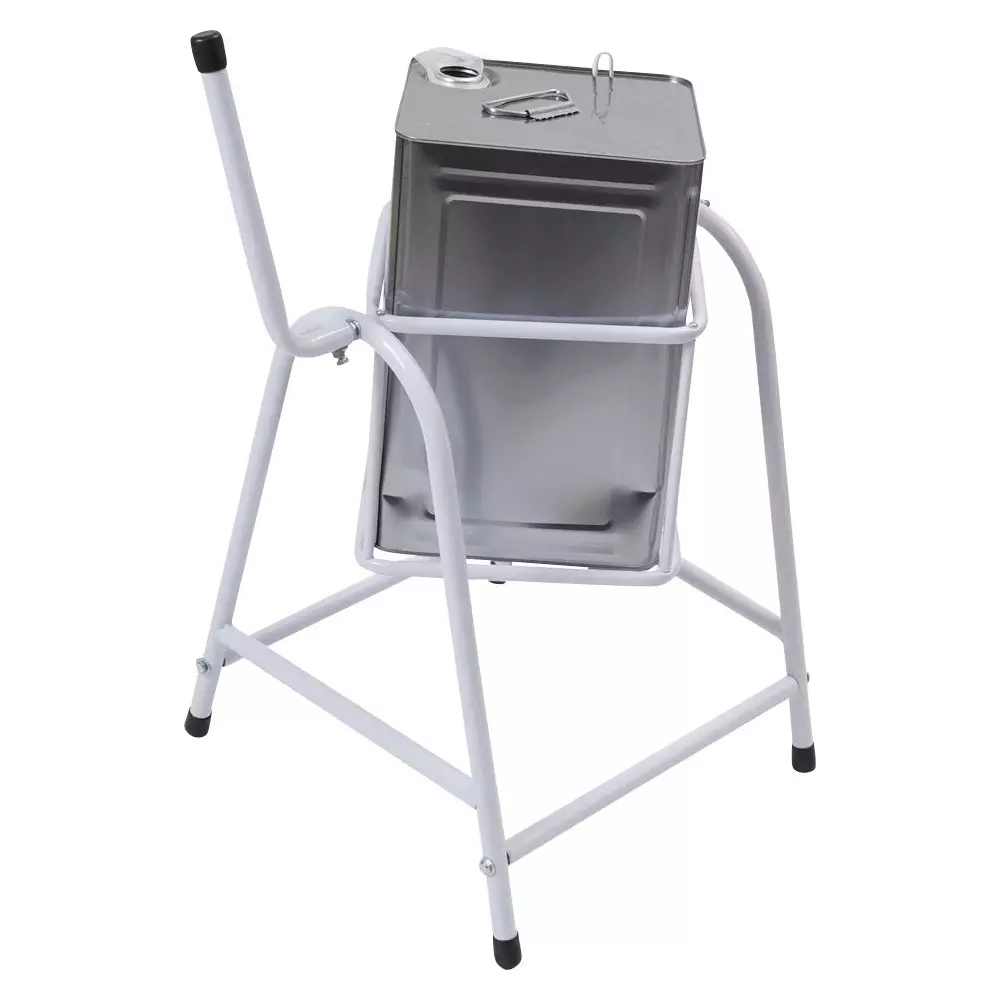 MonotaRO Single-Tier Oil Can Stand With Handle And Stopper