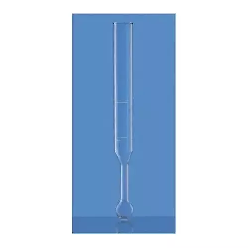 ABGIL Borosilicate Glass Blood Sugar Tube, 25 ml Capacity, Graduation level at 12.5 ml & 25 ml, ABG4140