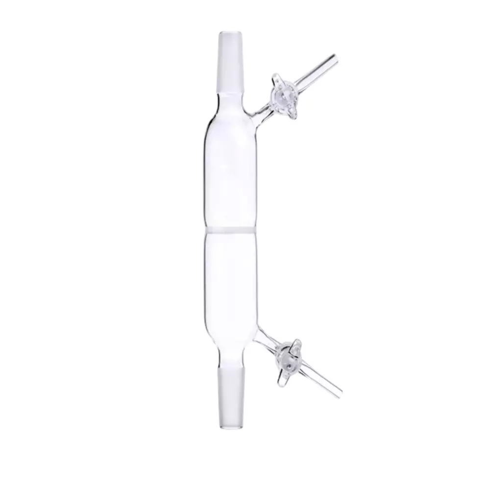 ABGIL Borosilicate Glass Sintered Glass Filter Tube with Standard Taper Joint with Stopcock, Disc Diameter 90 mm, Cone Size 24/29, Disc Porosity Grade - 3, ABG3884