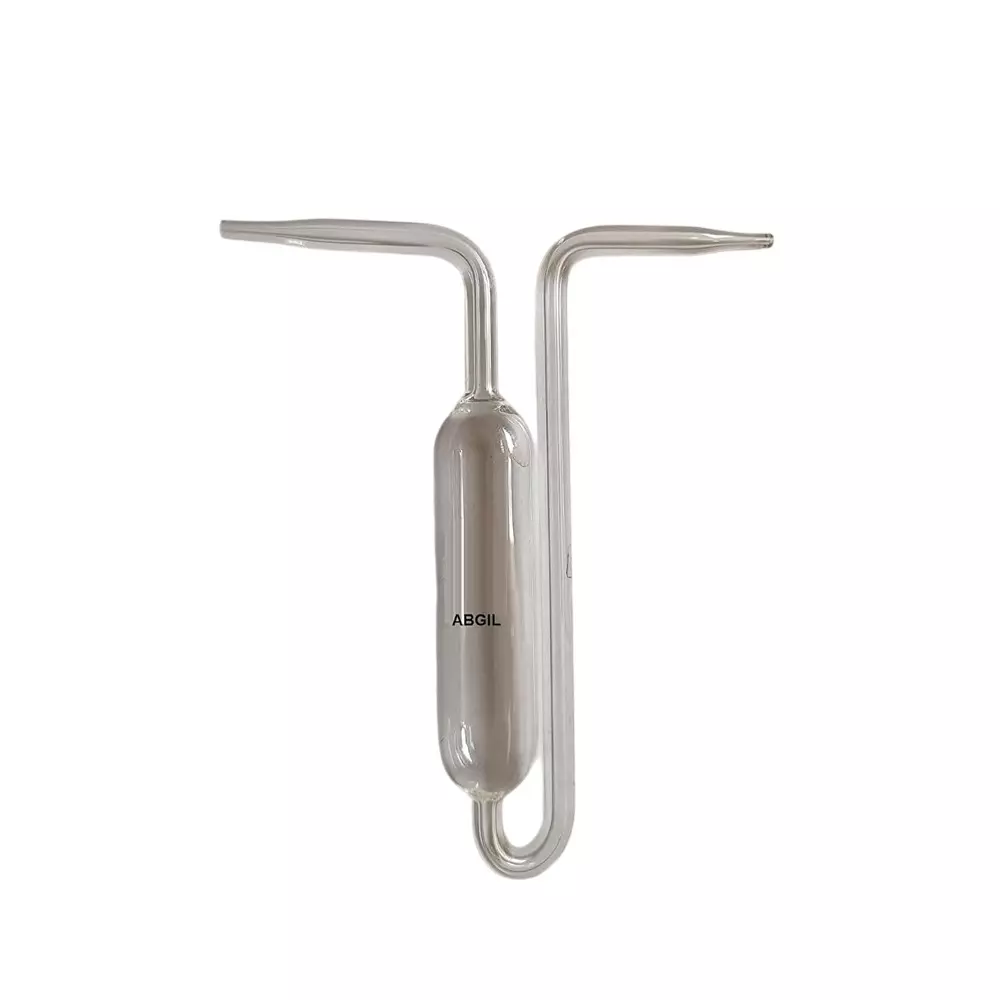 ABGIL Borosilicate Glass Pycnometer Double Bend, 5 ml Capacity, ABG3625