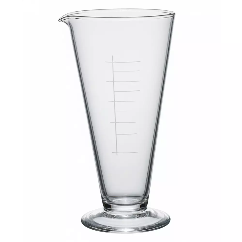 ABGIL Borosilicate Glass Urine Test Glass (Graduated) Conical Bottom, 250 ml Capacity, ABG3326