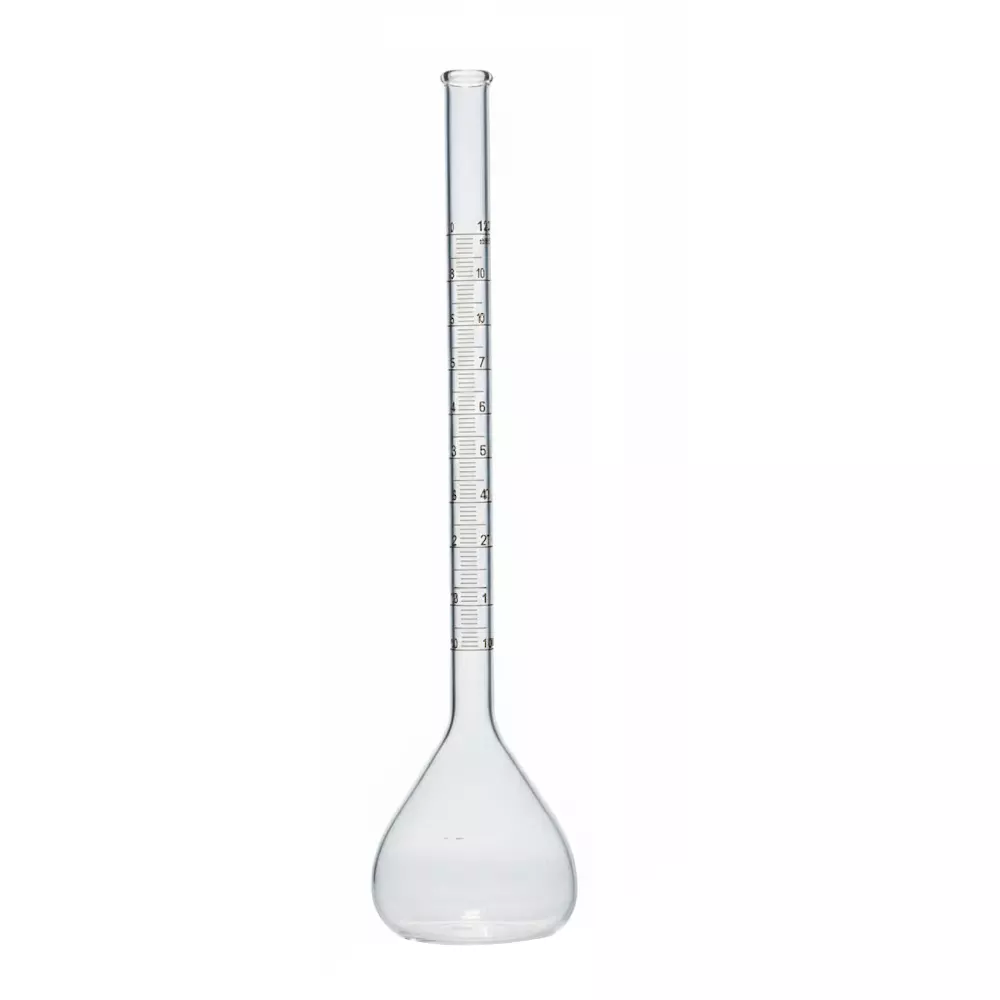 ABGIL Borosilicate Glass Graduated Long Neck Cassia Flask 200 ml Capacity, ABG2490