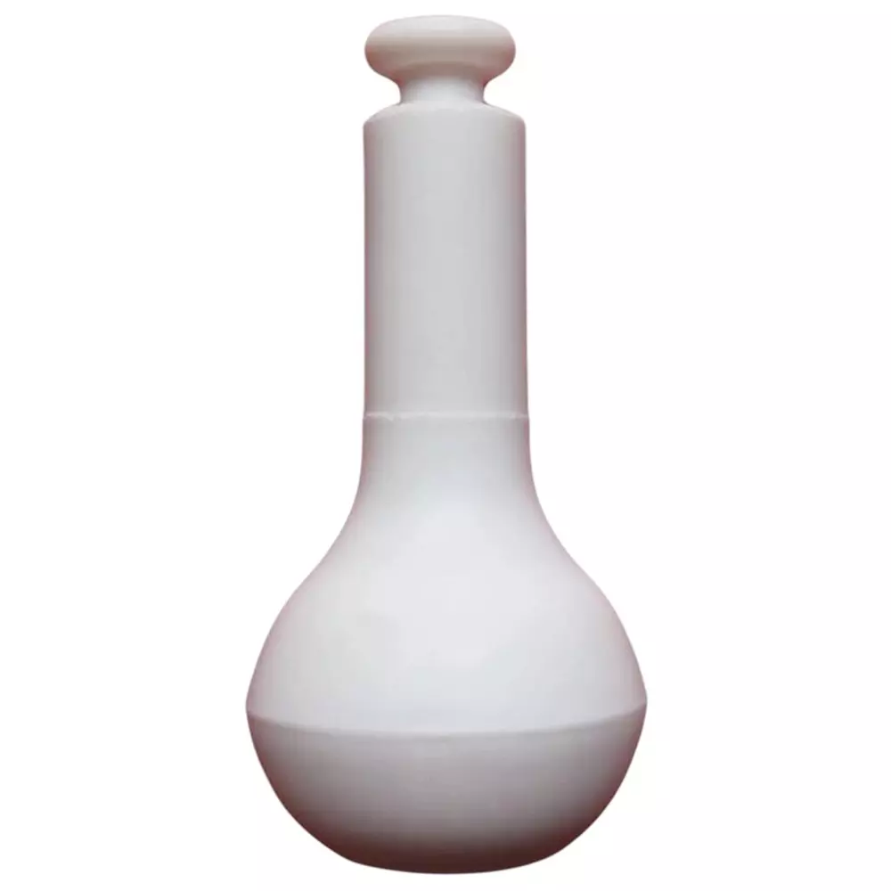 Lark Volumetric Flask 25 ml PTFE -186 to +225°C Working Temperature Range White, Vol-25ml