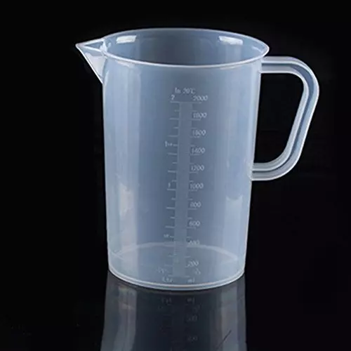WKM 2 L Polypropylene Measuring Jug for Chemistry Labs KT59MJ