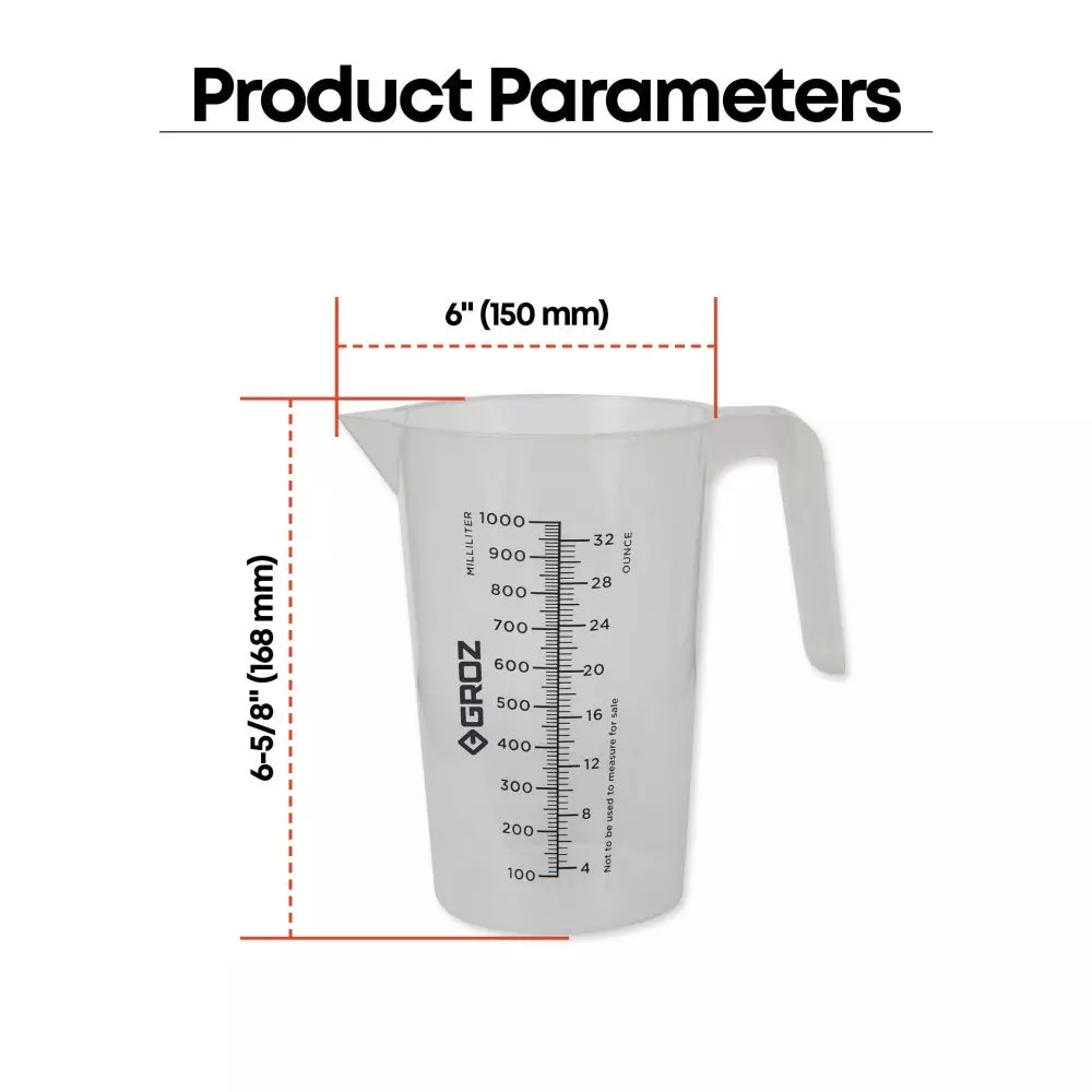 groz-stackable-measuring-jug-1000-ml-transparent-polypropylene-jug1g