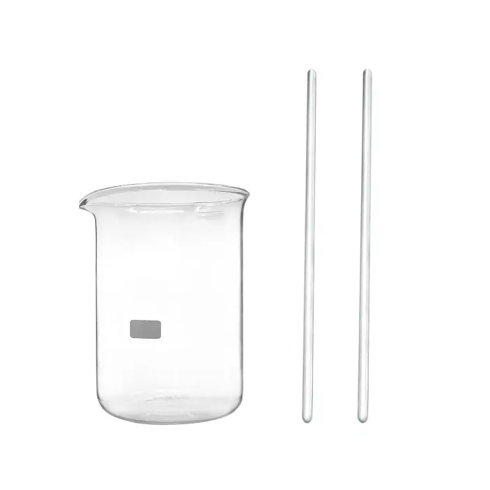 ABGIL Borosilicate Glass Beaker with Two Borosilicate Glass Rod 3000 ml Beaker Capaicty, ABG990