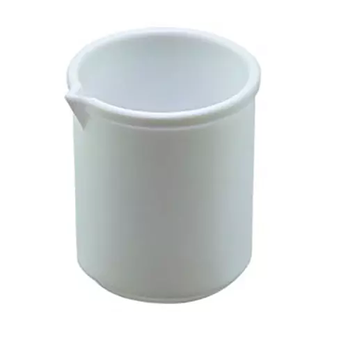 Acutek PTFE Beaker 100 ml PTFE White , RB-100