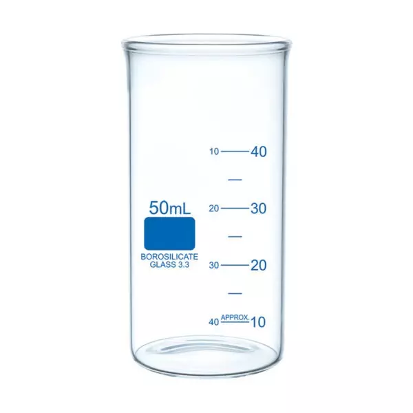 ABGIL Borosilicate Glass Beaker Long Form with Spout (Capacity: 50 - 2000 ml)