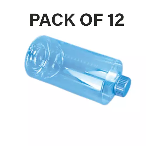 Tarson 5 L TC Treated Roller Bottle Sterile Smooth Wall PS Body Vent Cap and 1700 cm² Surface Area, 447060 (Pack of 12)