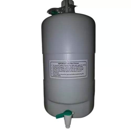 WKM 20 L Polypropylene Aspirator Bottle for Chemistry Labs KT127AA
