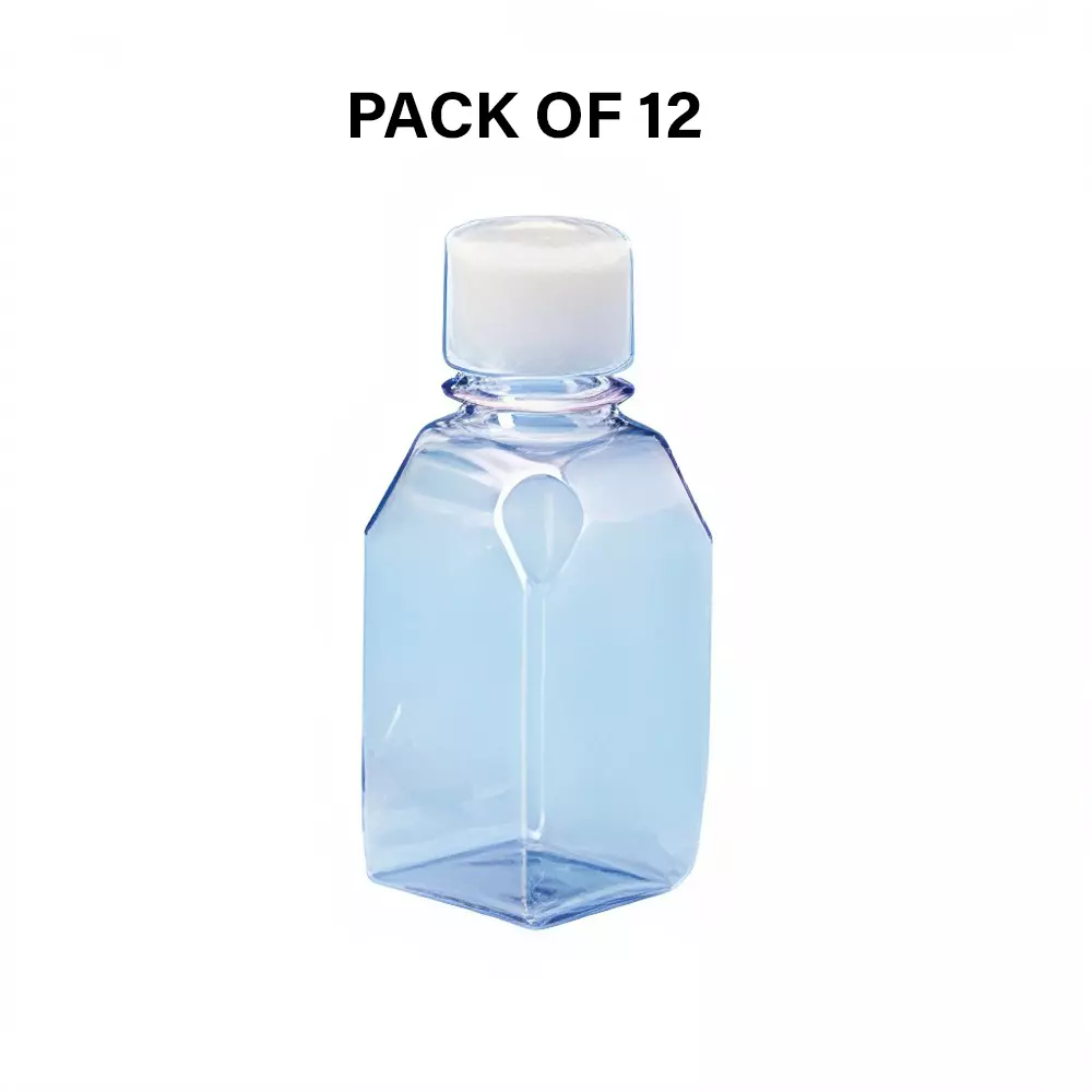 Tarson 2 L Media Bottle Autoclavable Gamma Stable, PC with White HDPE Closure, Tray Pack, 581406GS (Pack of 12)