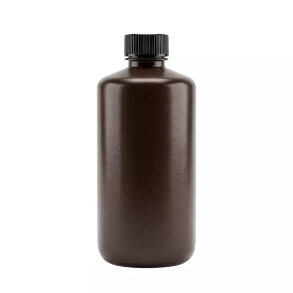 Tarson Amber Narrow Mouth Bottle, High Density Polyethylene (HDPE) with Poly Propylene (PP) Amber Closure (Capacity 4 ml to 1000 ml)