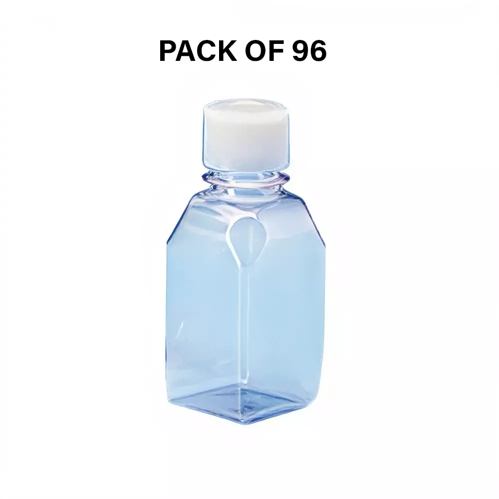 Tarson 30 ml Media Bottle Sterile, PC with White HDPE Closure, Tray Pack, 581400S (Pack of 96)