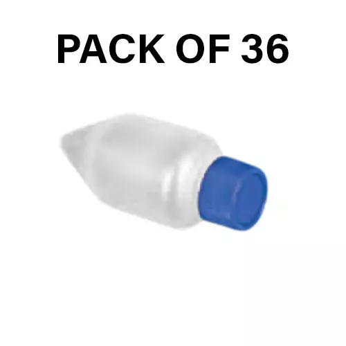 Tarson 250 ml Centrifuge Bottle Conical Bottom, PP with HDPE Closure, 546080 (Pack of 36)