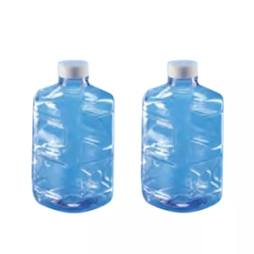 Tarson 20 L Square Biocanister Gamma Stable, Double Wrap PC with White HDPE Closure Size 63 mm, 2B581409NS (Pack of 2)