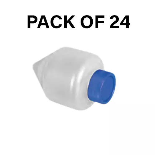 Tarson 500 ml Centrifuge Bottle Conical Bottom, PP with HDPE Closure, 546090 (Pack of 24)