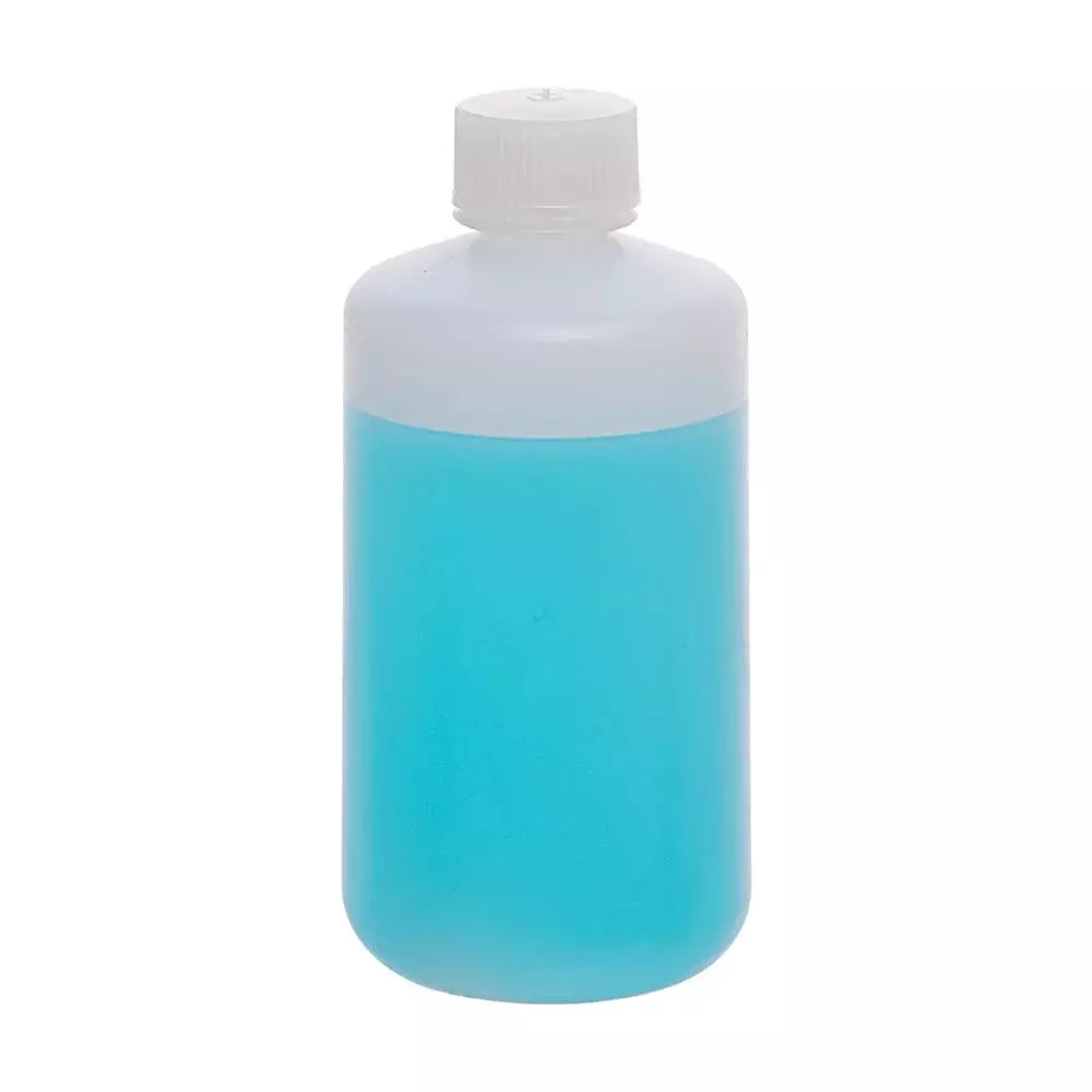 Supertek 1 L Reagent Bottle Narrow Mouth White HDPE for Transporting Liquid Samples, CH10238/9 (Pack of 24)