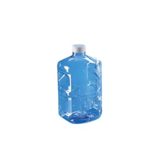 Tarson 5 L Square Biocanister Gamma Stable, Double Wrap PC with White HDPE Closure Size 63 mm, 2B581407NS (Pack of 6)
