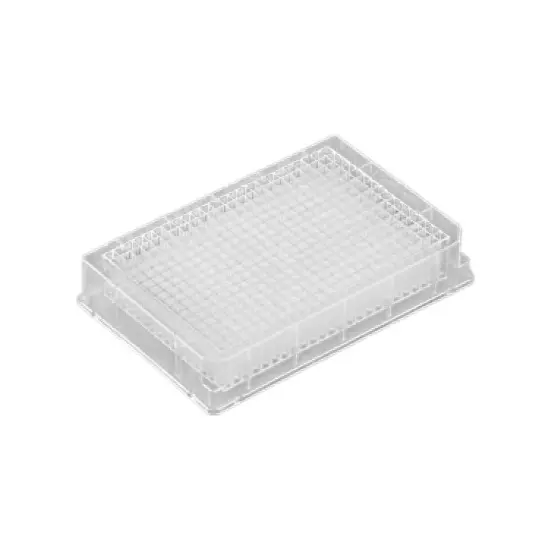Tarson 384 Wells Deep Well Storage Micro Plate, V Bottom Square Shape and 240 µl Well Volume, 510220 (Pack of 50)