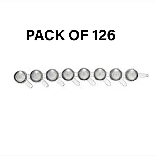 Tarson Strip Cap, PP Body Confirming to USP Class VI, 510085 (Pack of 120)