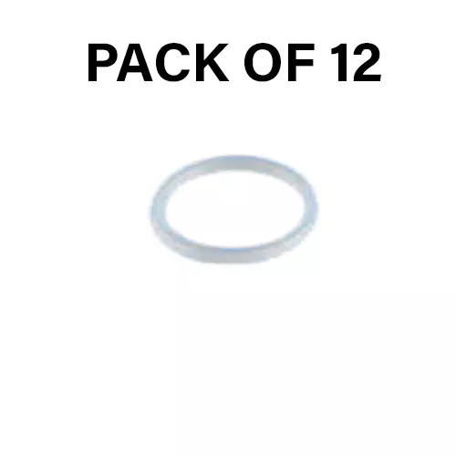 Tarson Leakproof TPE Gasket White Color for 53B Closure, 53B-GSK (Pack of 12)