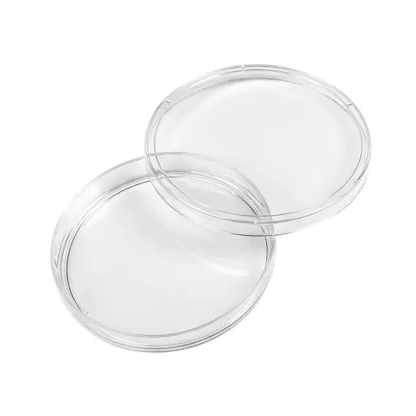 Tarson Petri Dish Vented Clear Polystyrene 90 mm Diameter and 14 mm Height, 460091 (Pack of 10)