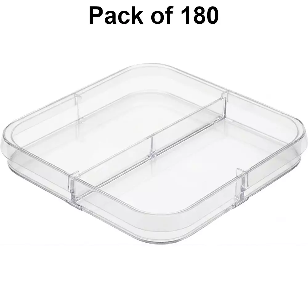 abdos-120-mm-petri-dish-square-shape-gamma-sterile-4-vents-2-compartment-126-mm-diameter-and-163-mm-height-p10891-pack-of-180