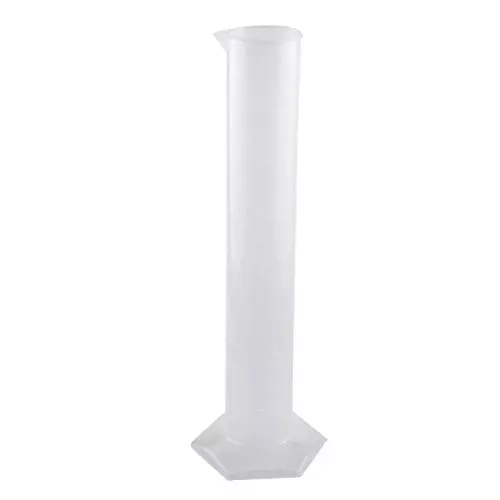 WKM Hex Base Polypropylene Measuring Cylinder for Chemistry Labs