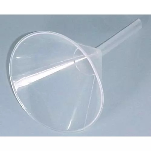 wkm-100-mm-polypropylene-analytic-funnel-with-long-stem-for-chemistry-labs-kt16f