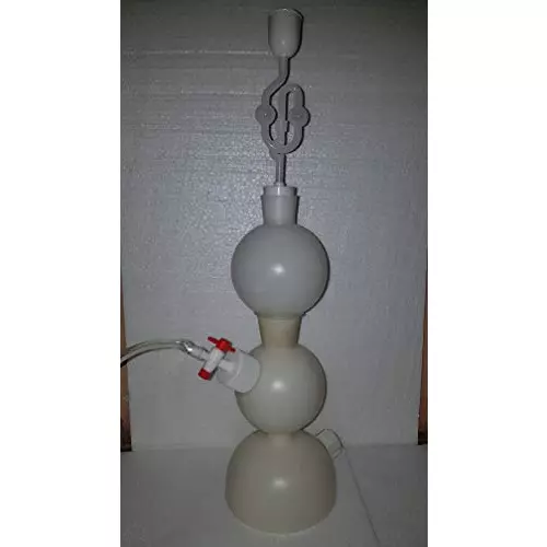 wkm-1-l-white-polyethylene-kipps-apparataus-for-chemistry-labs-kt181cd
