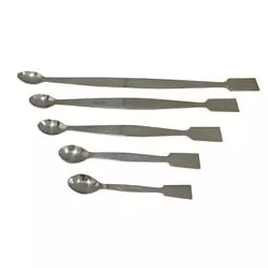 Bysafe Stainless Steel Spatula Size 10 inch (254 mm) for Laboratories, OM114-10 (Pack of 6)