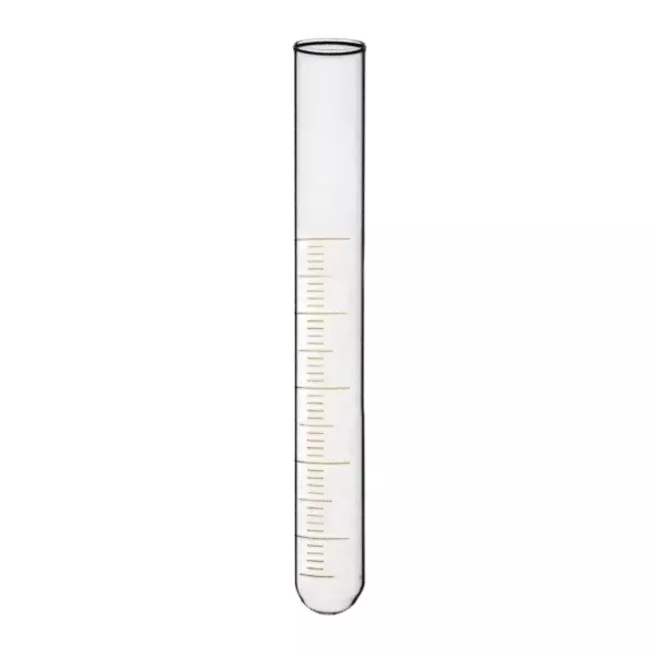 ABGIL Borosilicate Glass Test Tube Graduated without Rim, 5 ml Capacity, ABG3952