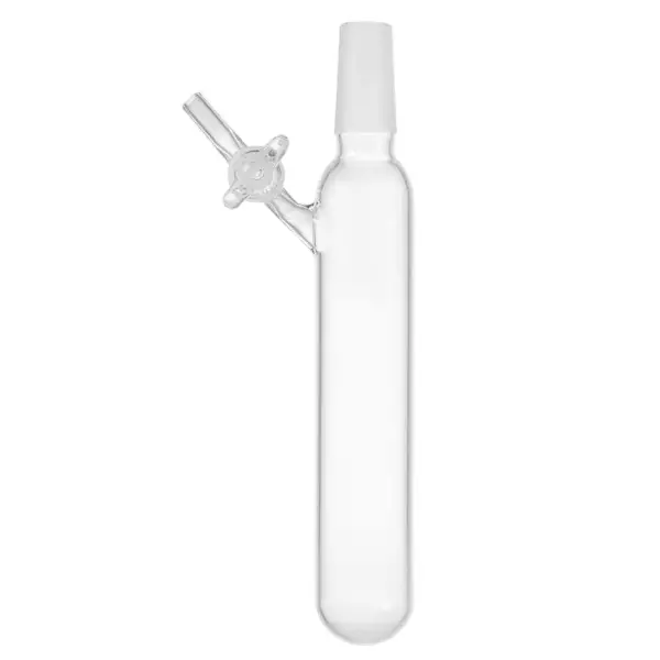 ABGIL Borosilicate Glass Reaction Tube Single Neck, Schlenk Line, 250 ml Capacity, Socket Size B-24(24/29), ABG4164