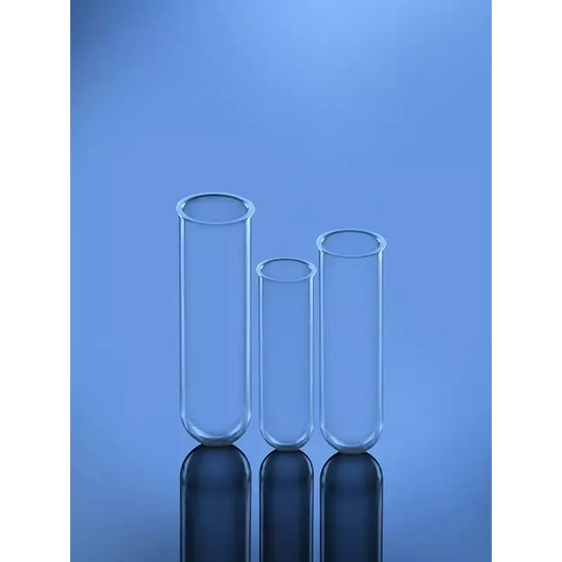Glassco 12x75mm Boro 5.1 Glass Test Tube with Fire Polish Rim 27729.570