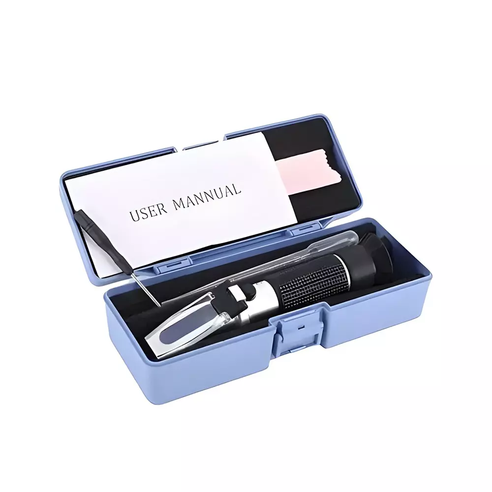 Bysafe Brix Refractometer With ATC, 0-10% Brix Range and 0.001 Division for Laboratories, WZ-V6H6-G4ST