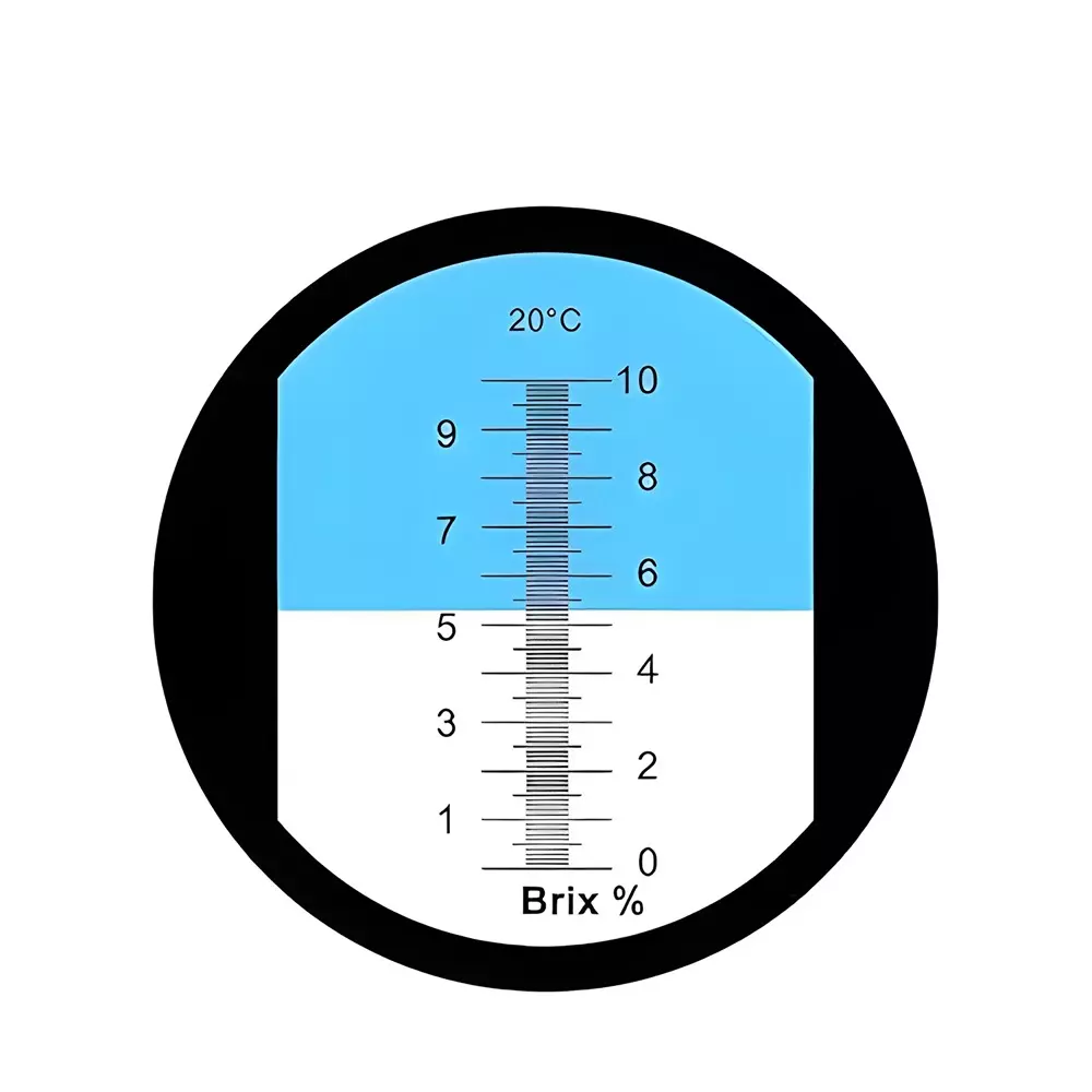 Bysafe Brix Refractometer With ATC, 0-10% Brix Range and 0.001 Division for Laboratories, WZ-V6H6-G4ST