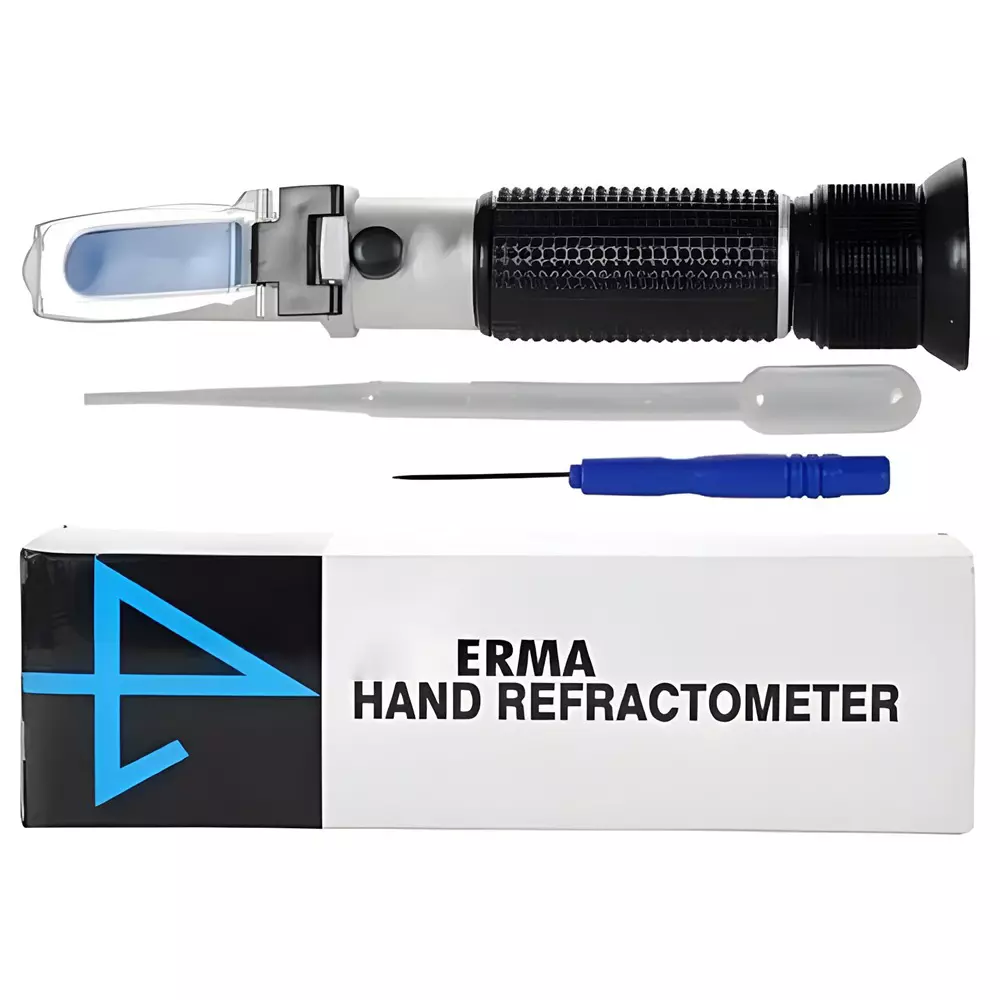 Bysafe Refractometer With ATC, 58-92% Range and 0.002 Division for Laboratories, PD-E9YS-ZPJC