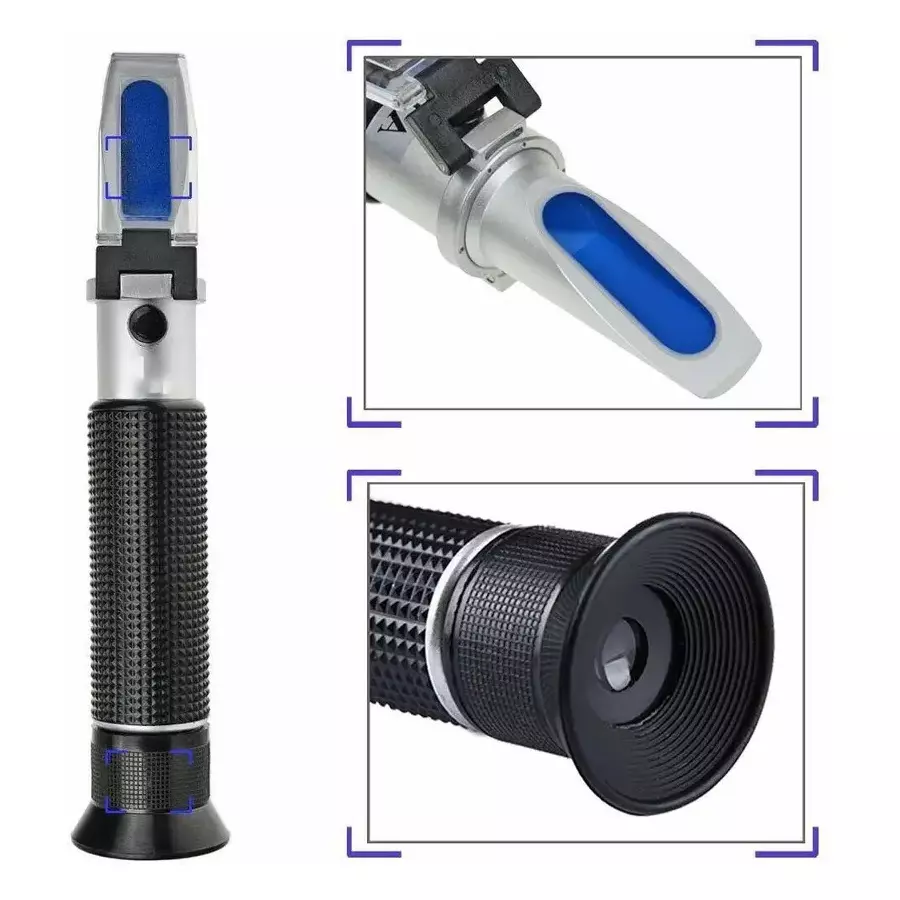 KERRO Refractometer Hand Held with 0-32% Brix Range for Laboratories, ERB-32