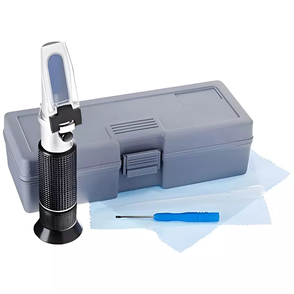 Bysafe Refractometer With ATC, 45-82% Range and 0.002 Division for Laboratories, XY-S2CH-CG6A