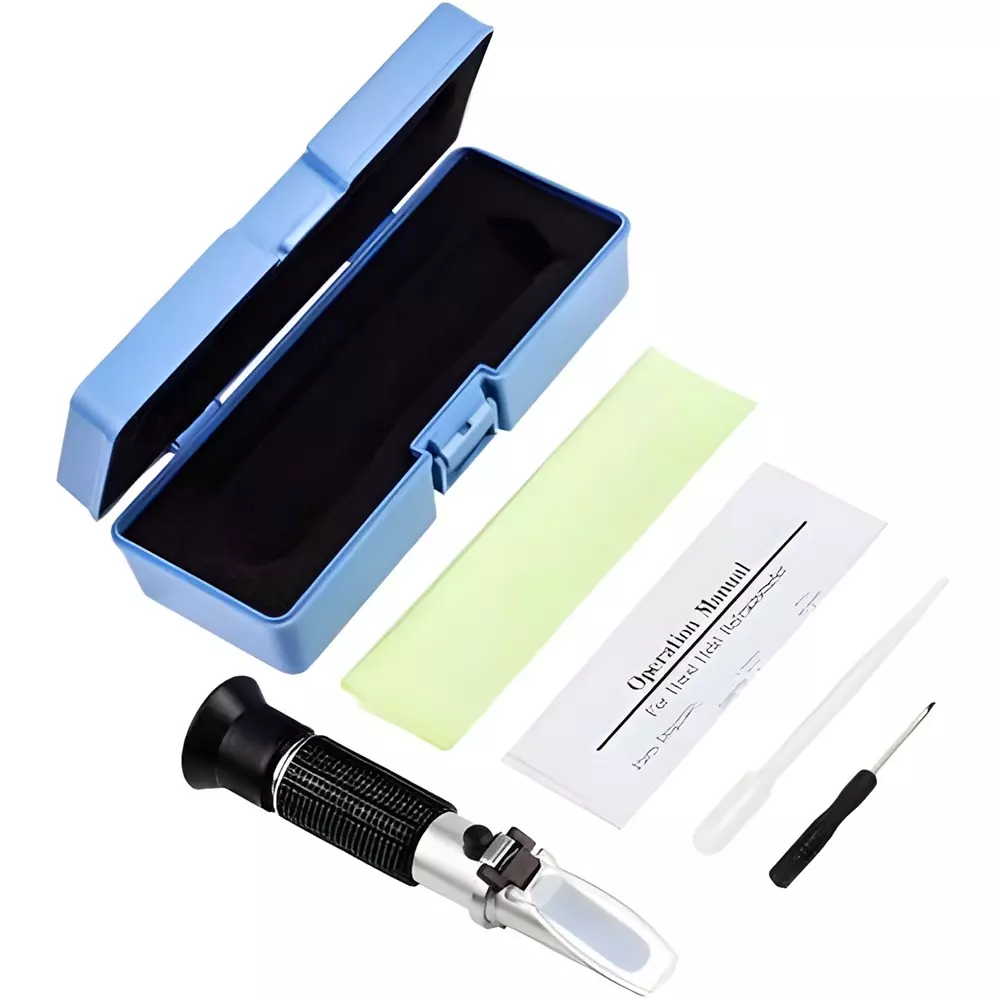 Bysafe Refractometer With ATC, 45-82% Range and 0.002 Division for Laboratories, XY-S2CH-CG6A