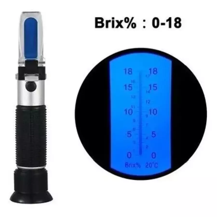 Erma 0-18 Refractometer Handheld Manual Operation, ERB-0-18
